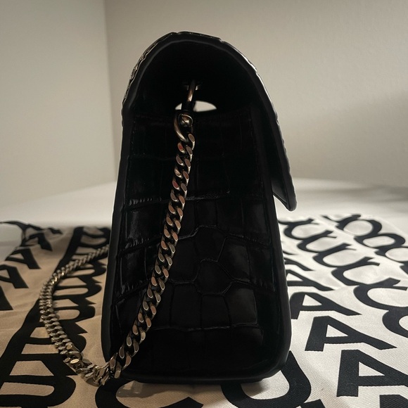 SOLD ❌ Brand New, Authentic Marc Jacobs The Croc-Embossed St. Marc Shoulder Bag - Picture 6 of 13